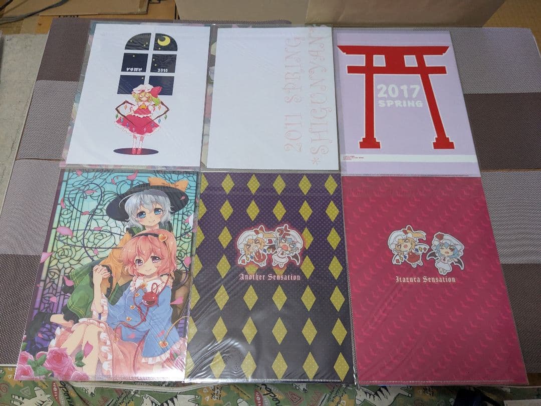 東方project レミリア＆フラン A4クリアファイルセット2