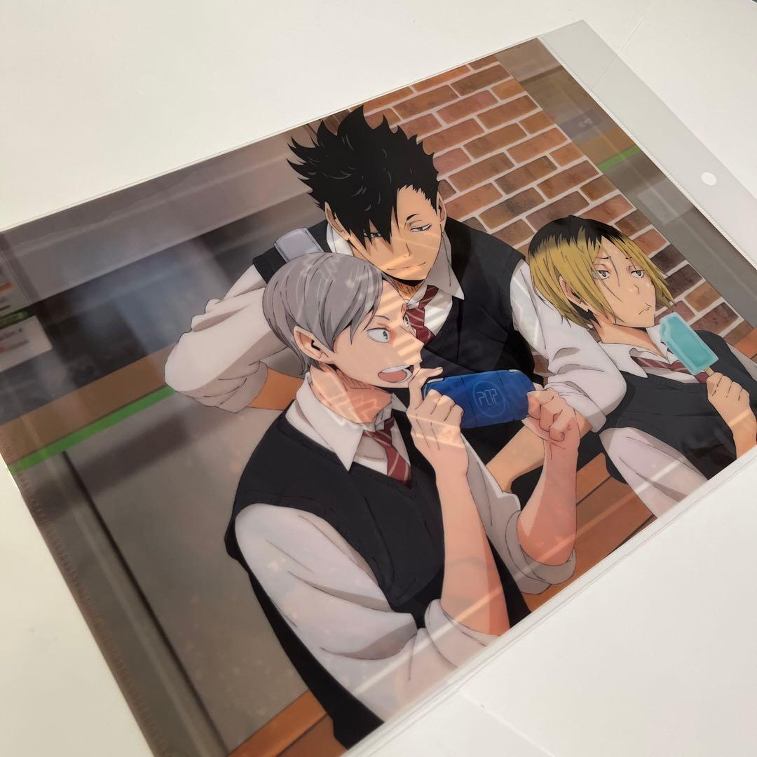 ハイキュー!! 原画クリアファイルセット 【ハイキュー!! アニメ原画展
