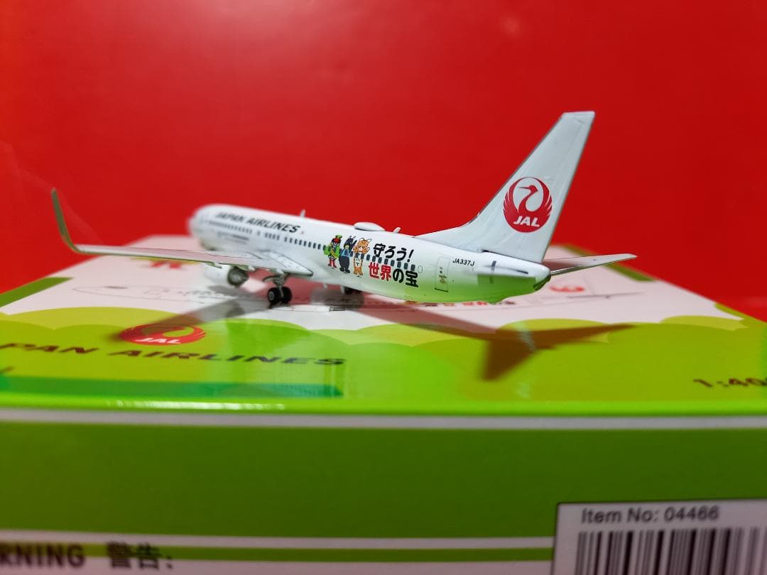 Phoenix 1/400 JAL Boeing737-800 JA337J Phoenix JAL 日本航空 B737