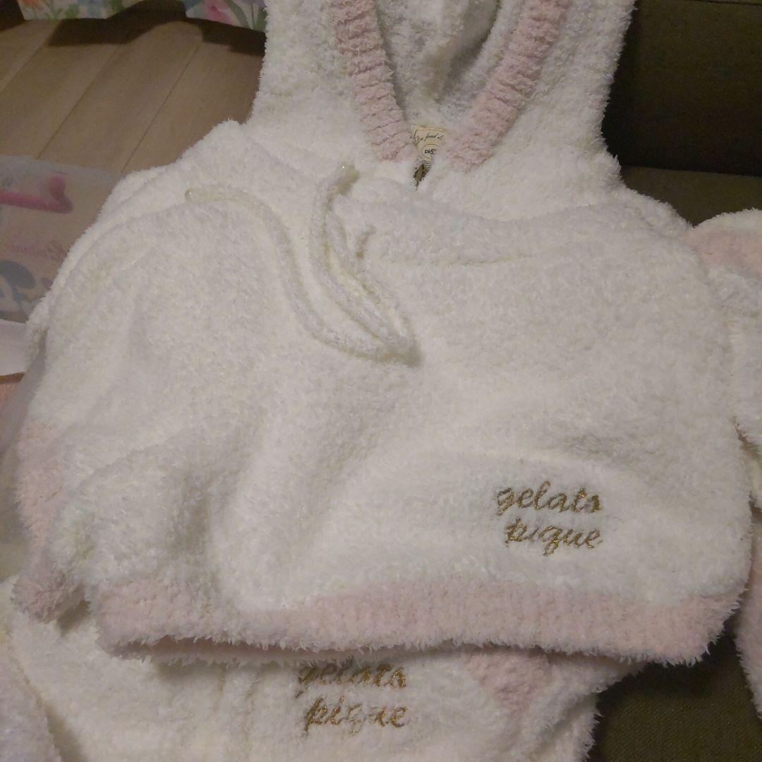 ジェラートピケ もこもこルームウェアセット 新品未使用