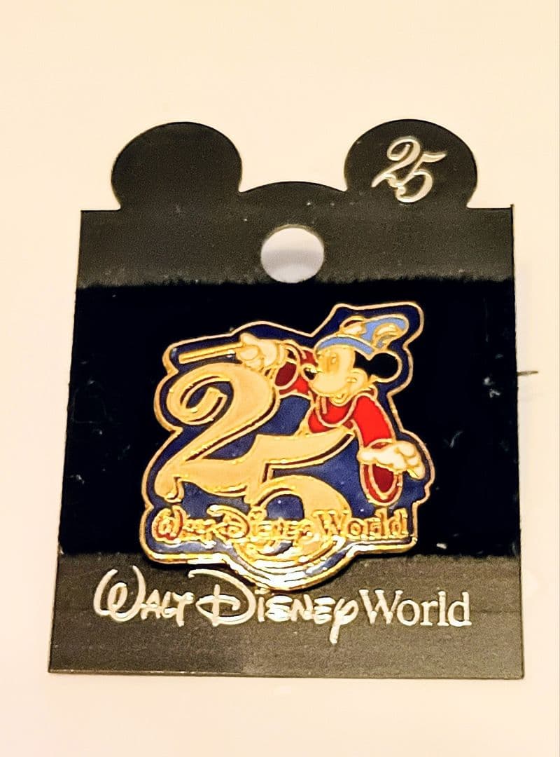 WDW ウォルトディズニーワールド25周年 ファンタジアミッキー ピンズ