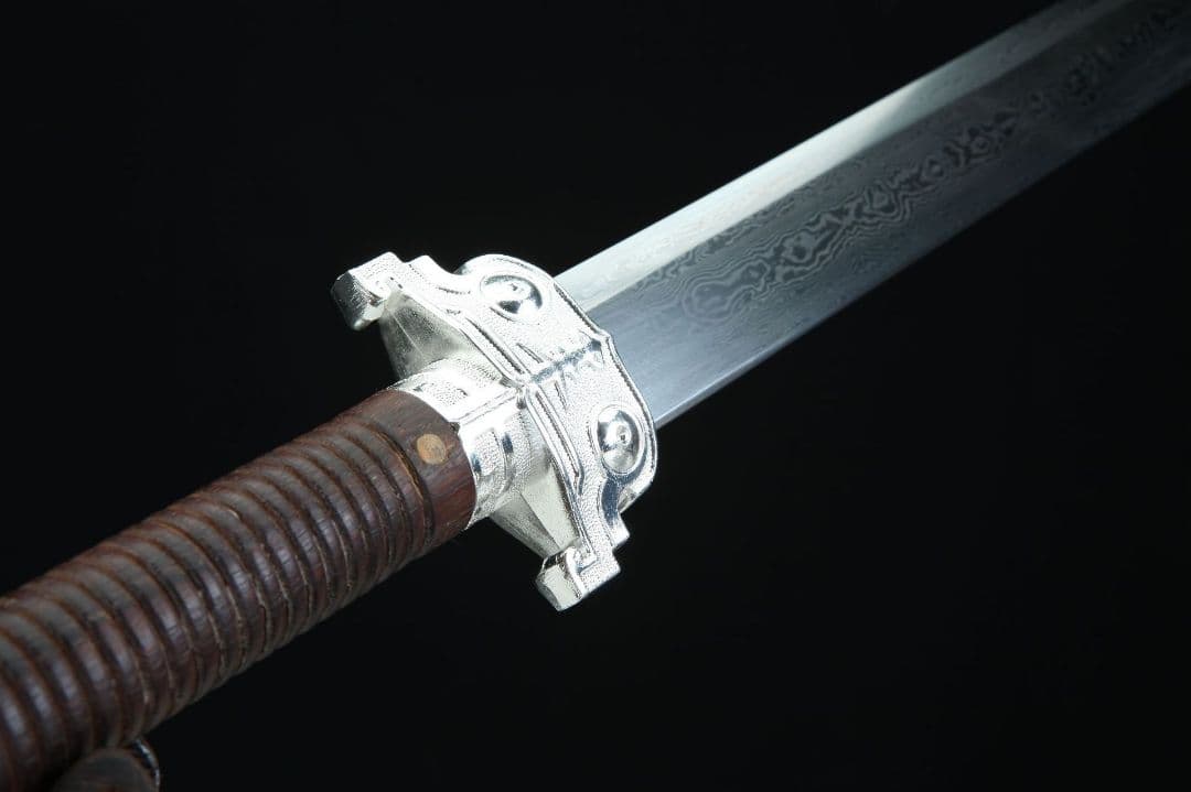 1059-武具 刀装具 日本刀　模造刀 居合刀 武士道 武蔵 鑑賞用 手鍛造打