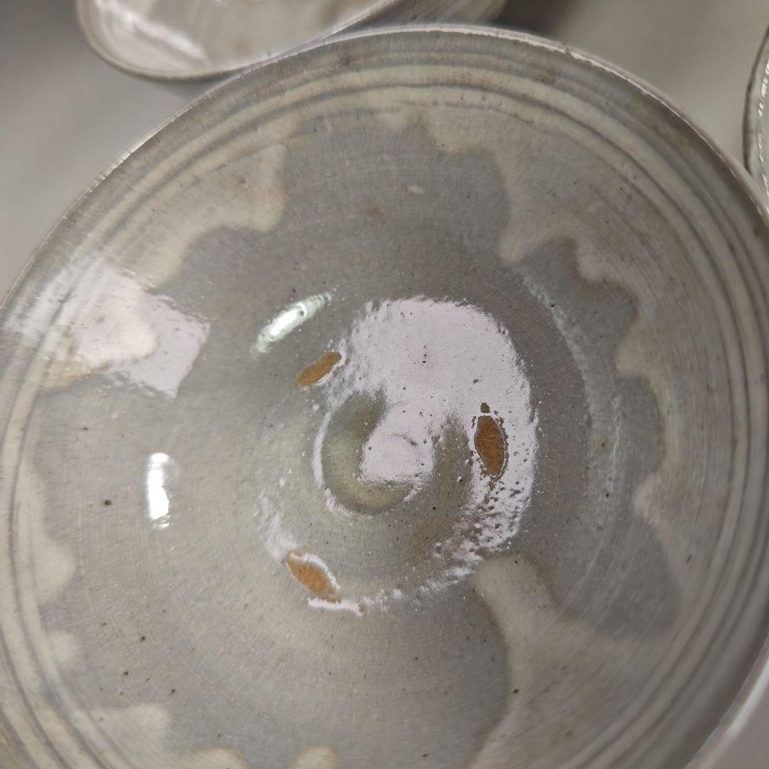 ウ289 数茶碗『楽山窯造』『萩焼 9客 共箱』抹茶碗 茶道具 ウ289 数