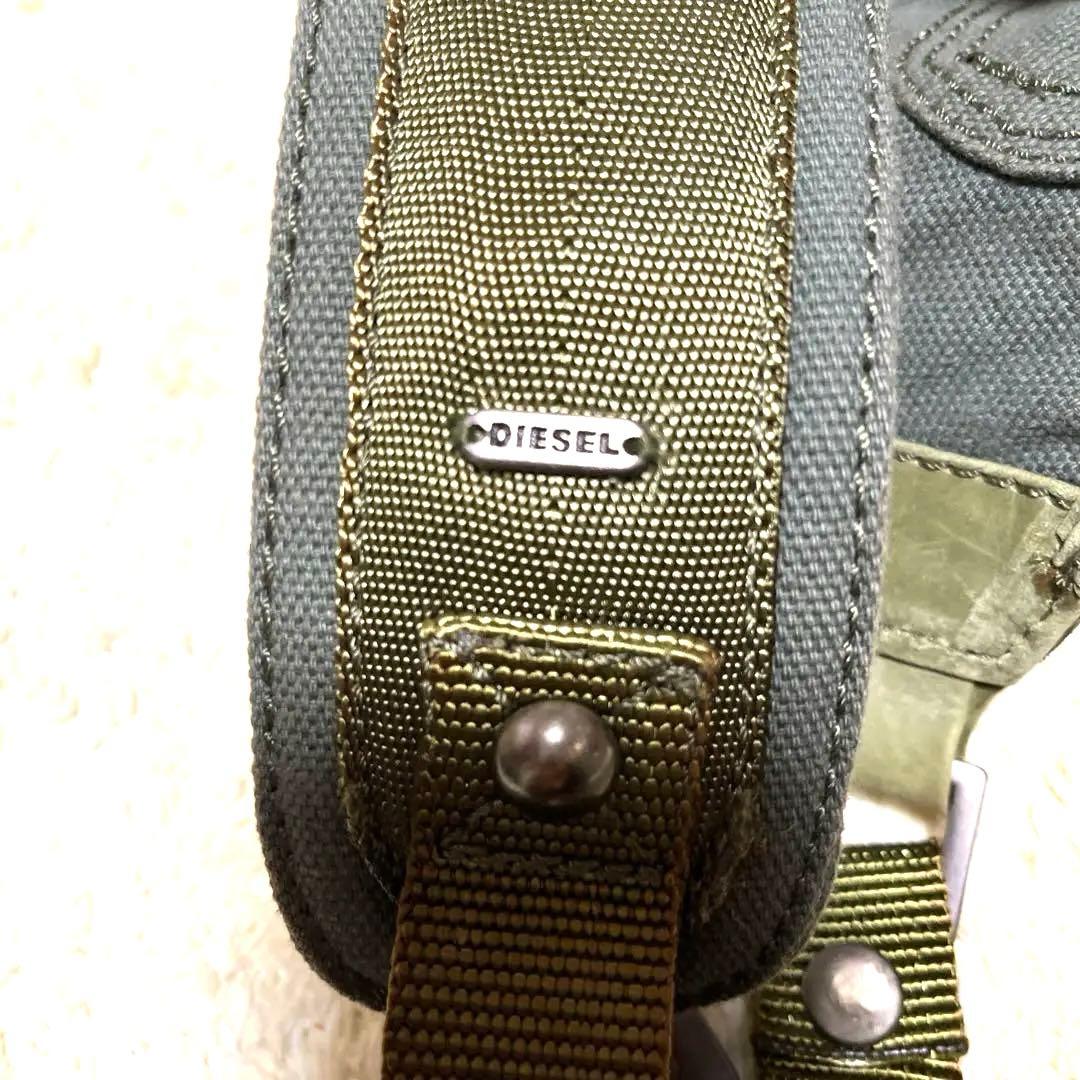 【00s✨y2k】レア　DIESEL ディーゼルショルダーバッグスパンコール刺繍