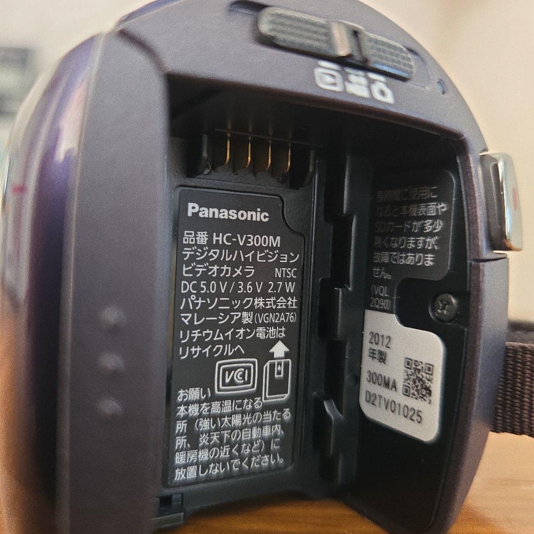 Panasonic HC-V300M デジタルハイビジョンビデオカメラ ブルー
