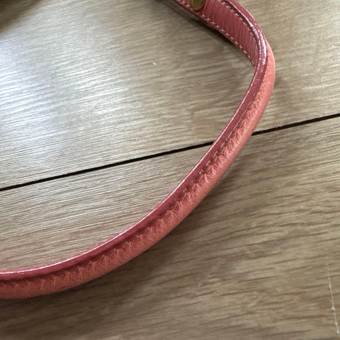 miu miu ミュウミュウ　ハンドバッグ　ショルダーバッグ　ピンク　リボン