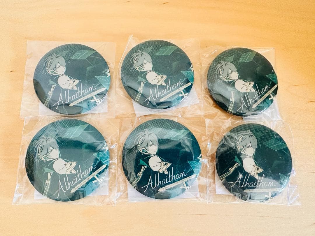 原神 バッジ 公式正規品一覧 ｜ HAKUTEA 【原神・公式】缶バッジ 特典 郁