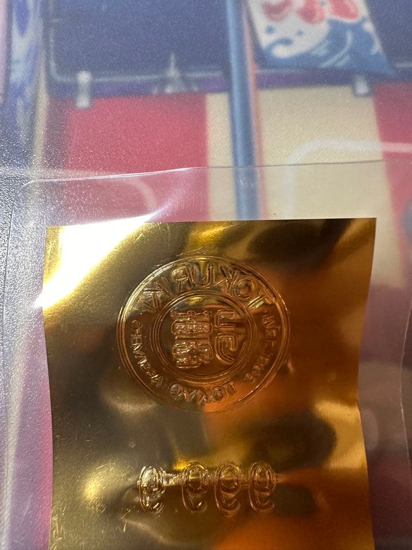 徳力 純金カード 24k 1g ラミネート入り※難あり