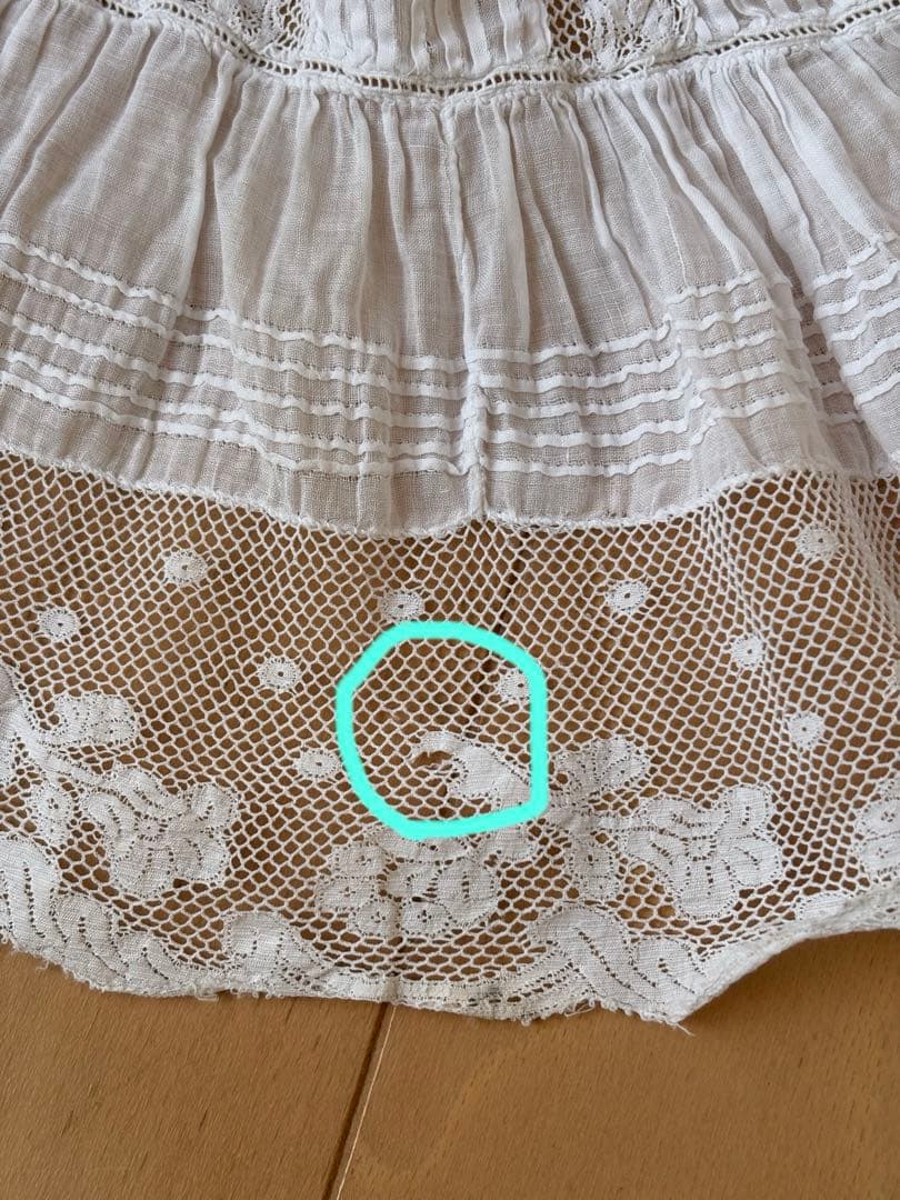 アンティークレーススカート