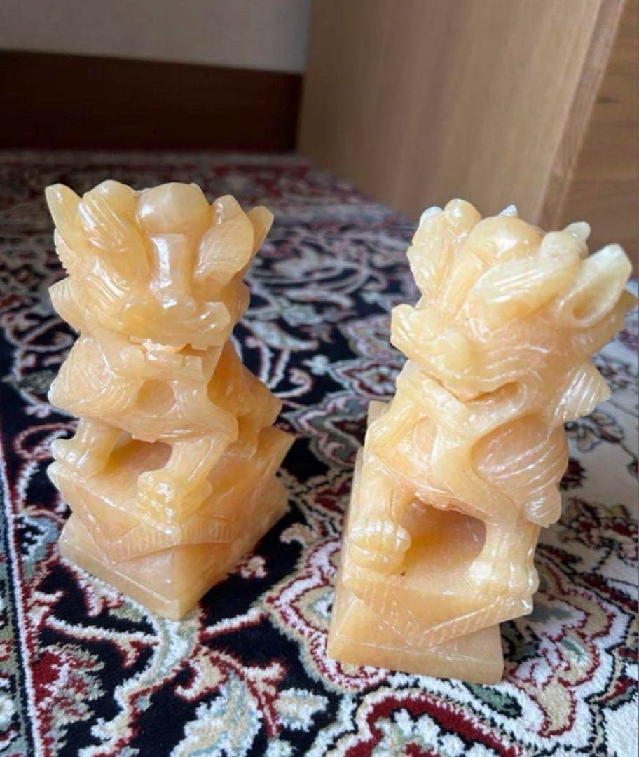 中国美しい 陶磁器 古美術 骨董品 美術 壺 花瓶 翡翠 シーサー 獅子 守神