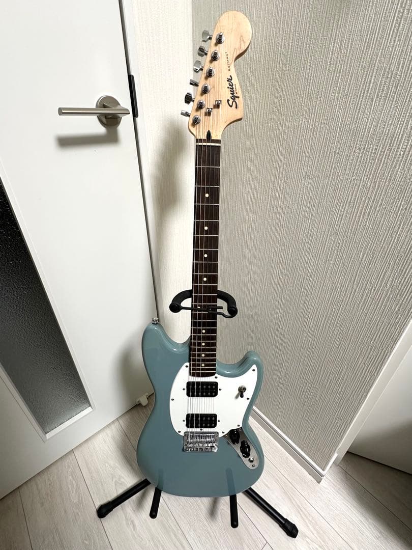 Squier Mustang エレキギター ソニックグレー - メルカリ