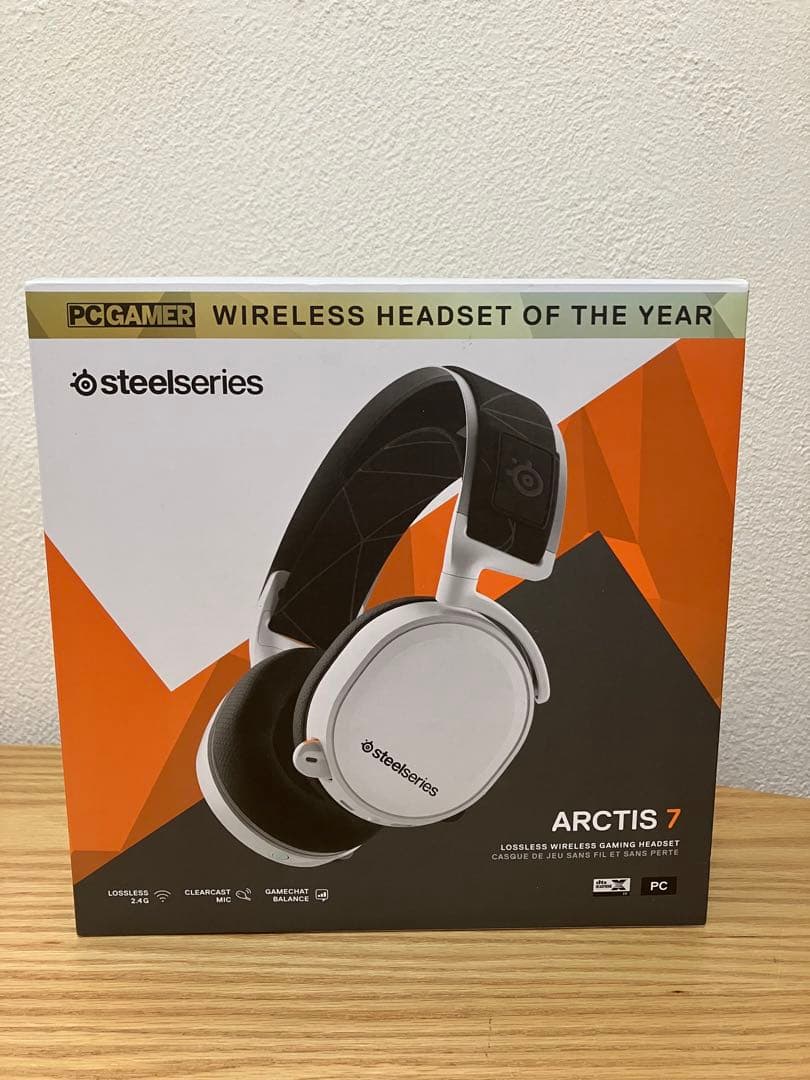 ヘッドホン STEELSERIES ARCTIS 7 WHITE 61508 SteelSeries Arctis 7 Wireless Gaming Headset, White - Walmart.com