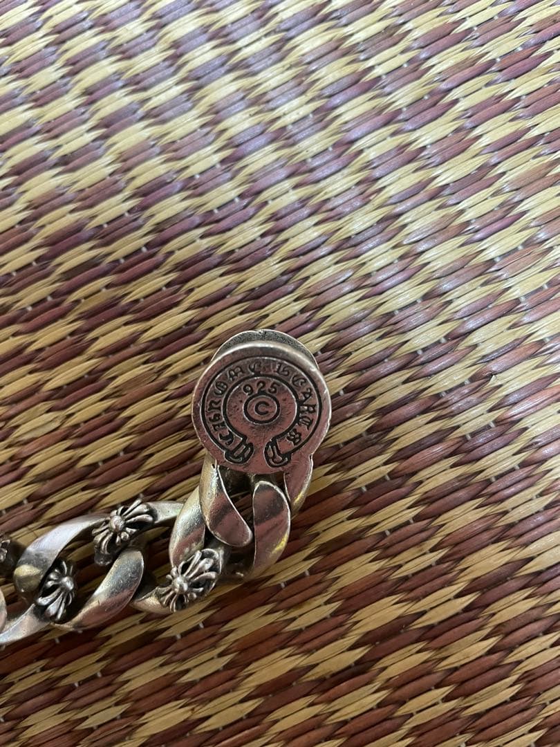 重厚 IDブレスレット クロス