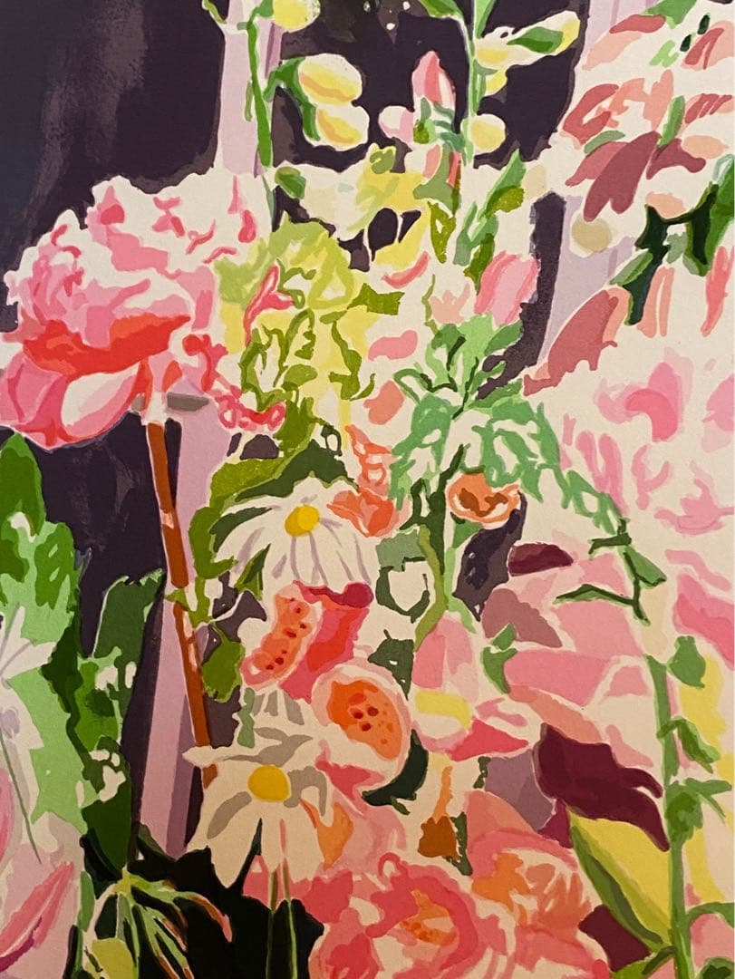 デビット・ロイド・グローバー リトグラフ カントリーガーデン 絵画