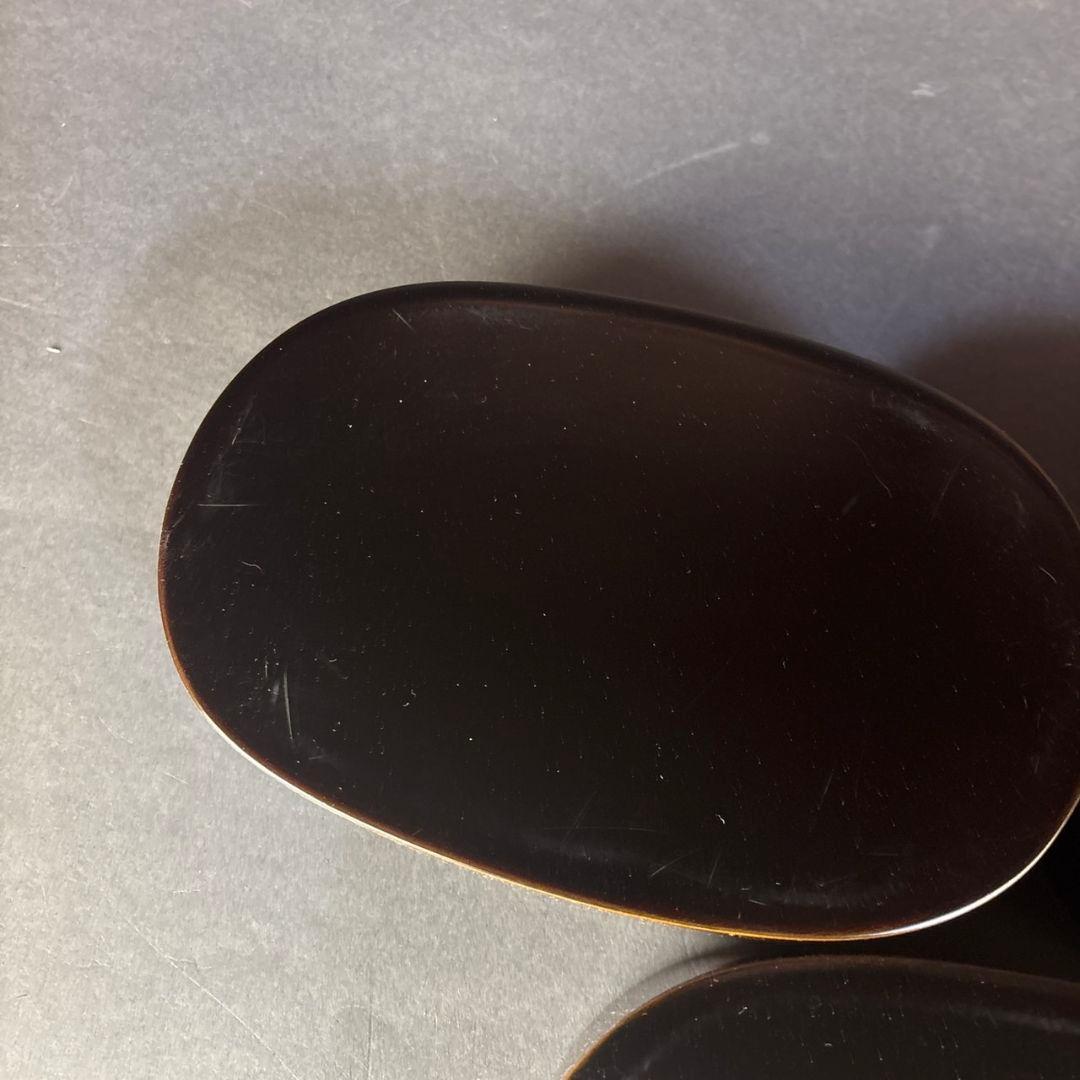 輪島塗　小判弁当箱　5点