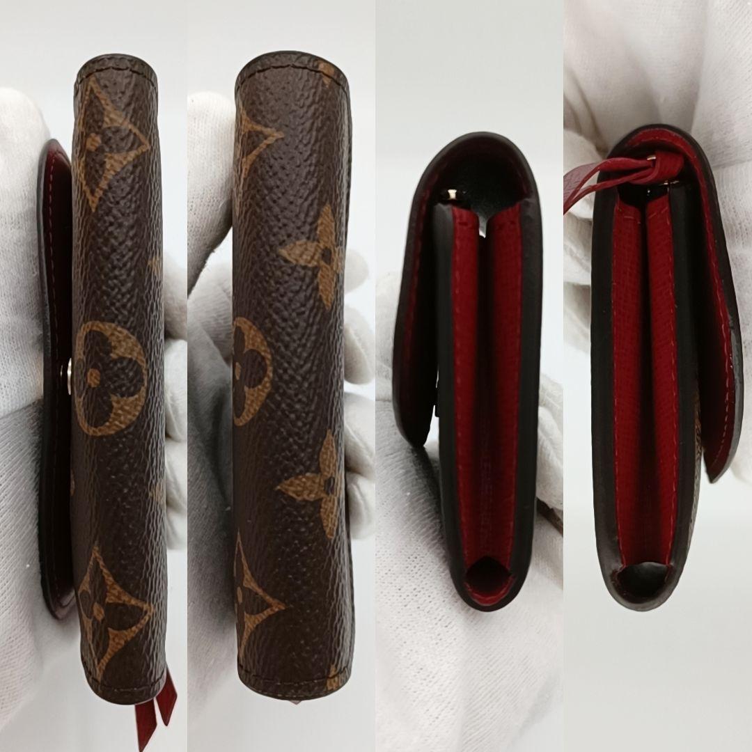 ルイヴィトン モノグラム ポルト モネ ロザリ　フューシャ　ケース　IC