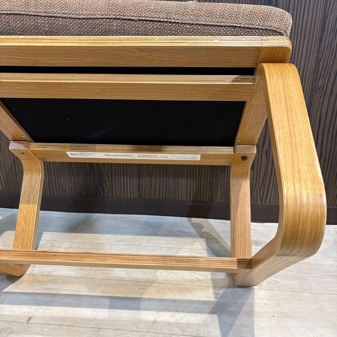 無印良品 リビングでもダイニングでもつかえるベンチ・2 オーク材 オットマン