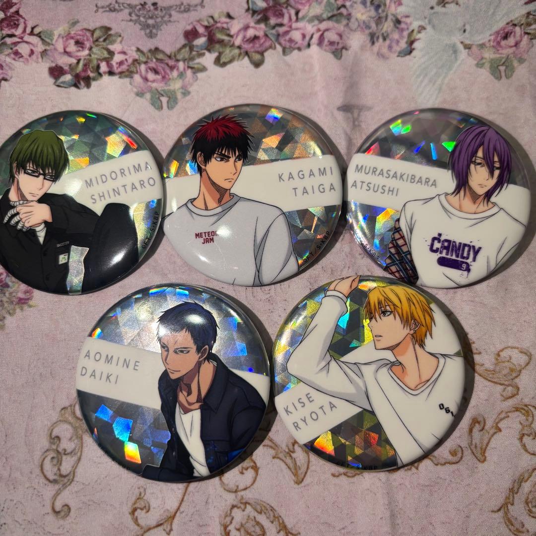 黒子のバスケ 黒バス クロコーゼット ホログラム 缶バッジ - メルカリ