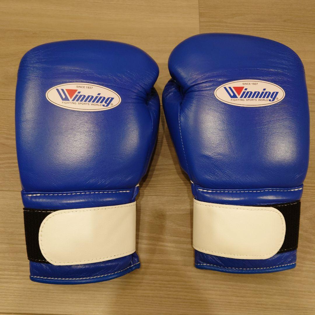 値段交渉可能！ブルーウイニングWinning ボクシンググローブ 14 oz
