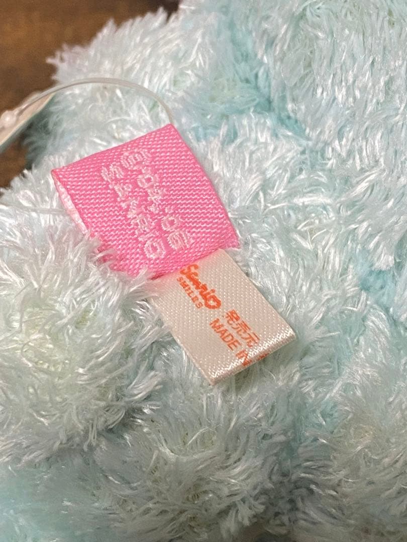 シュガーバニーズ　ぬいぐるみ　ミントうさ　ミントシシュウ　刺繍　サンリオ