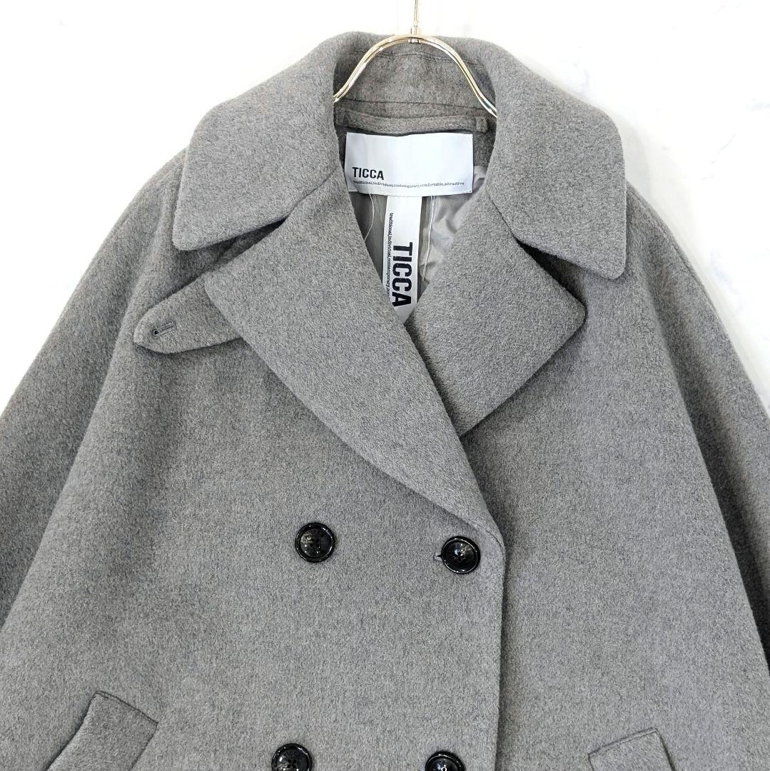 美品 ティッカ TICCA テントコート グレー 2023年モデル 定価6,8万