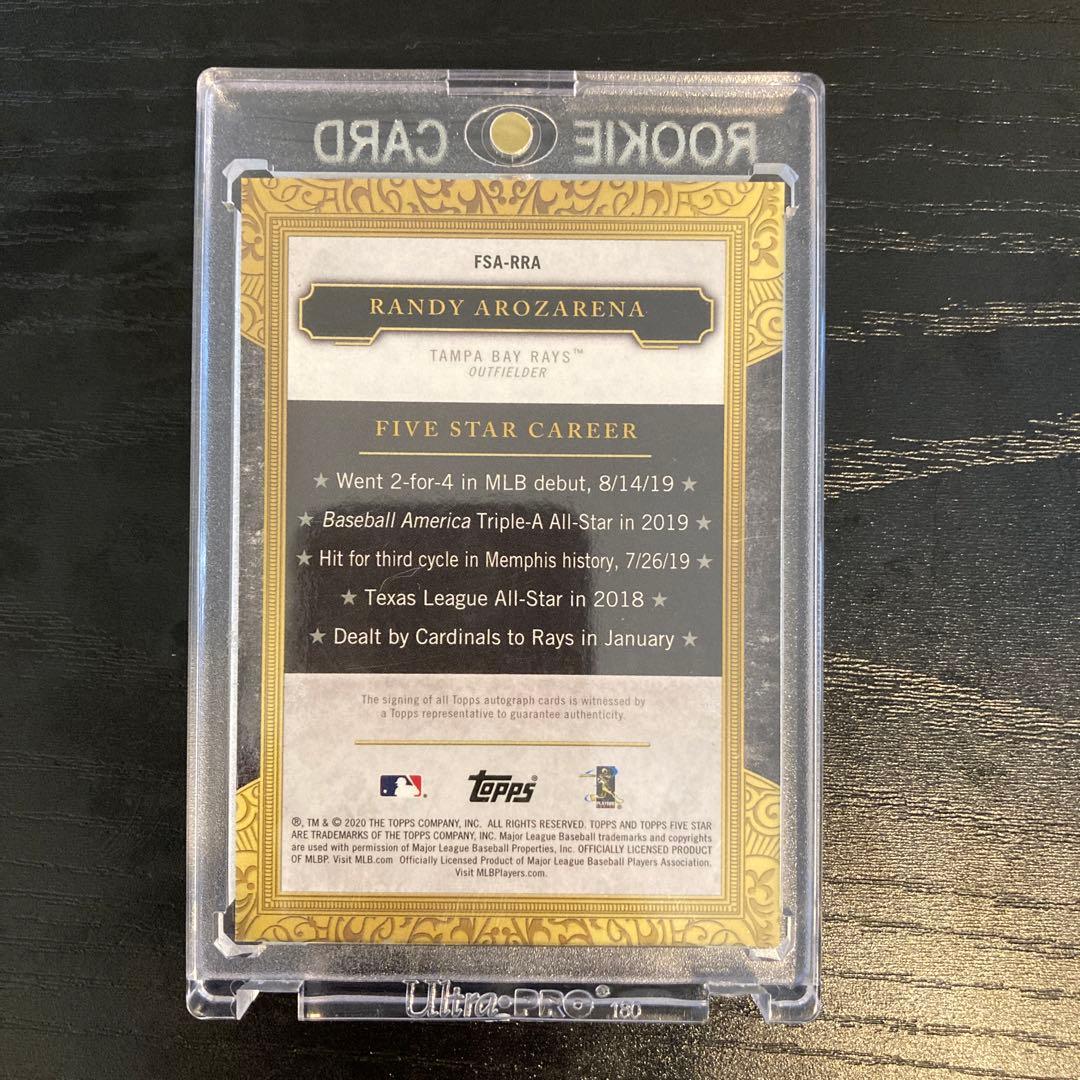 激レア】RANDY AROZARENA オートサインRCカード - メルカリ