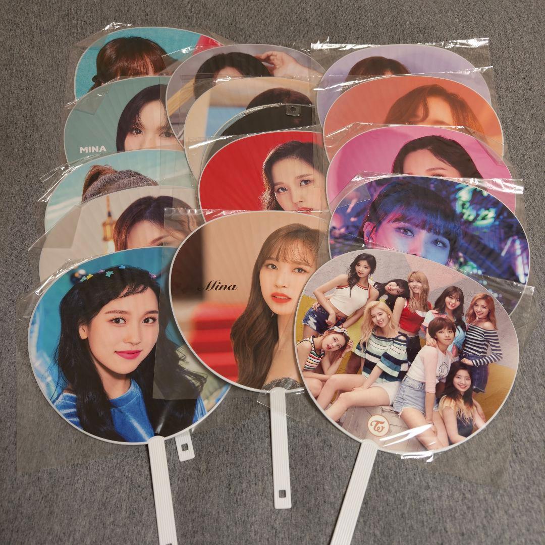 TWICE ミナ Mina うちわ セット - メルカリ