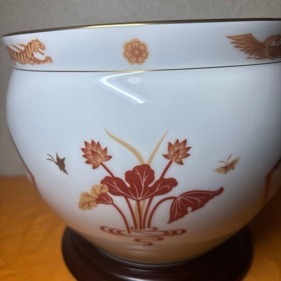 OKURA 大倉陶園 四神之内 朱雀 限定版 フランクリン 高級磁器 花瓶