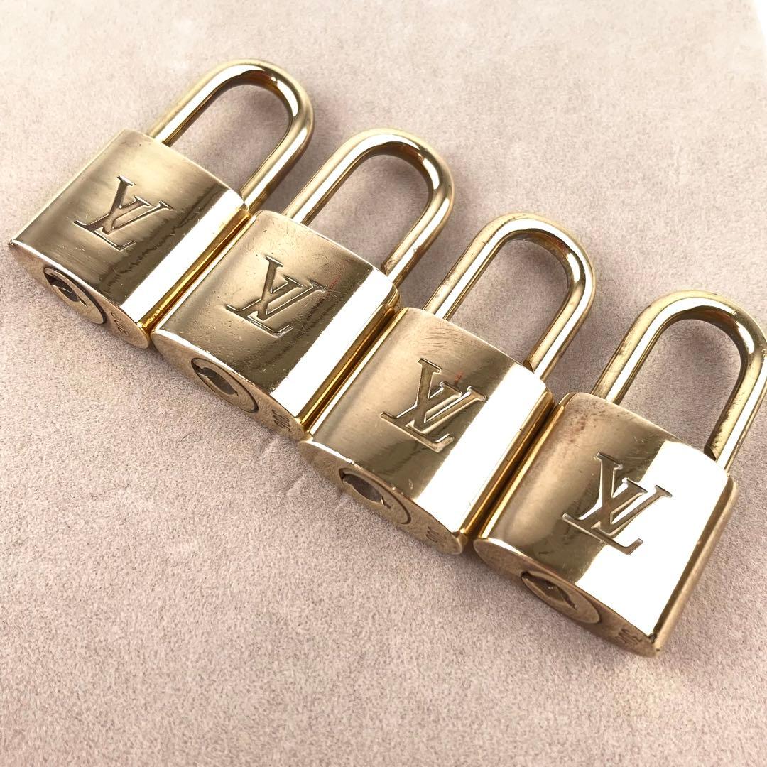 ルイヴィトン パドロック No.306のみ 4個まとめて 南京錠 カデナ