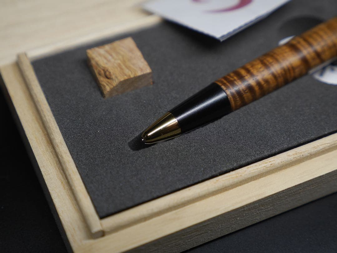 野原工芸 ハワイアンコアカーリー 極上 シャープペンシル 【野原工芸