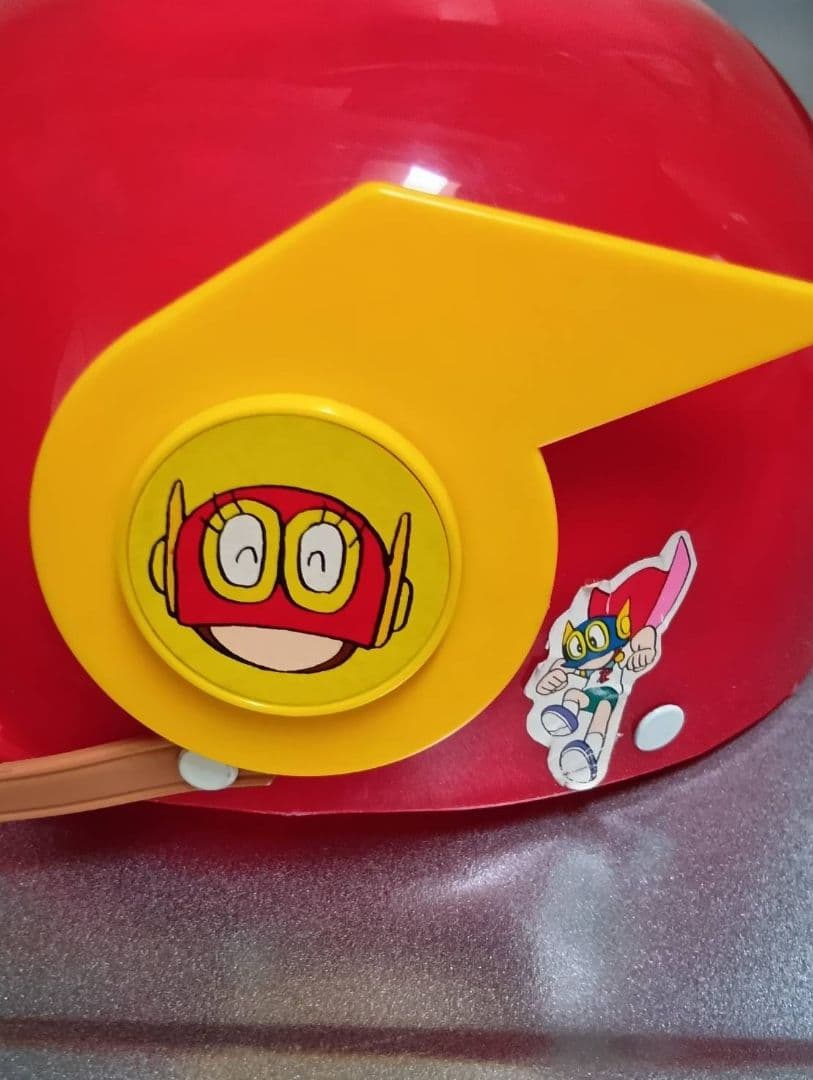 昭和レトロ 激レア パーマン パー子ヘルメット マント バッチ付き 藤子