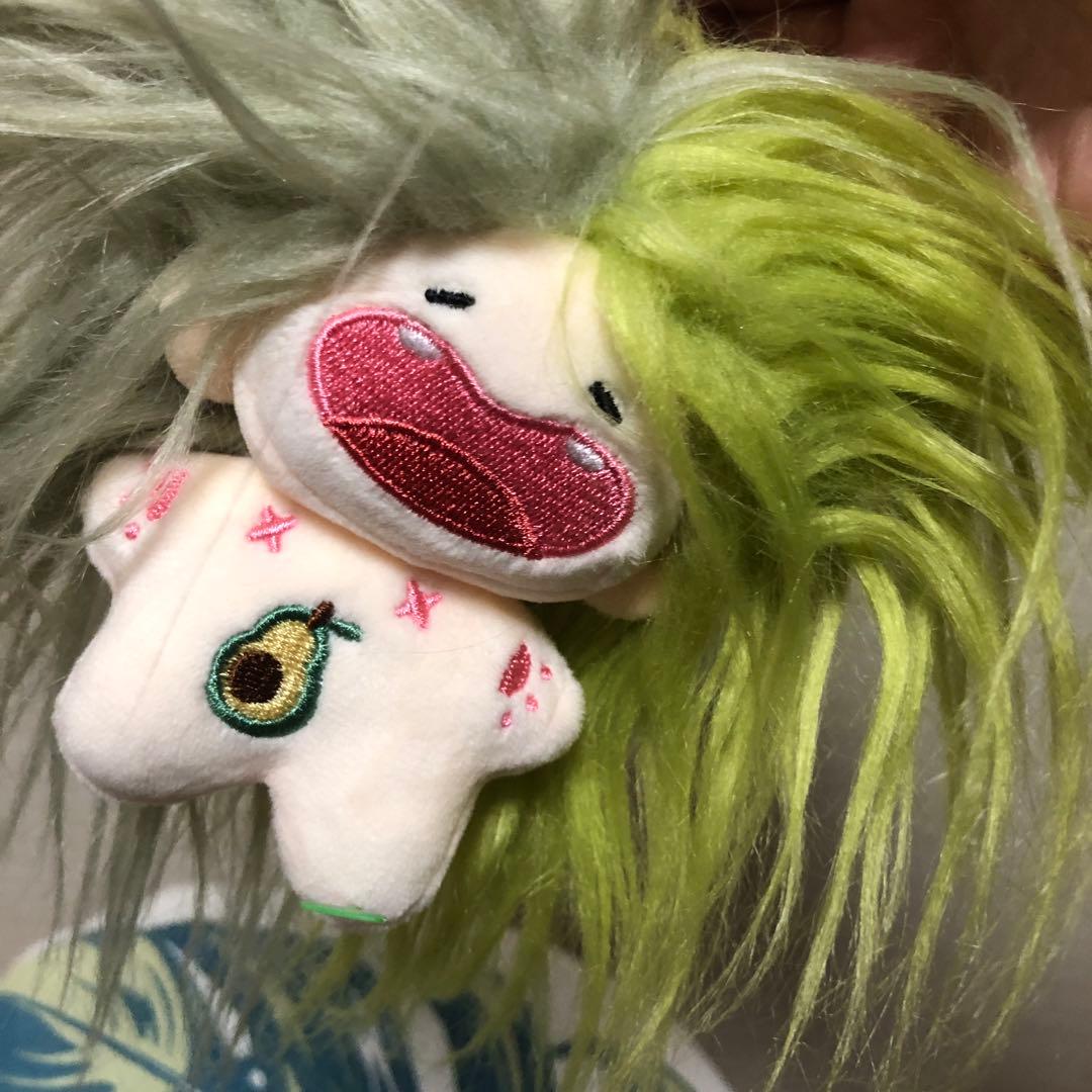 カスタムドール 緑髪のぬいぐるみ 15 cm