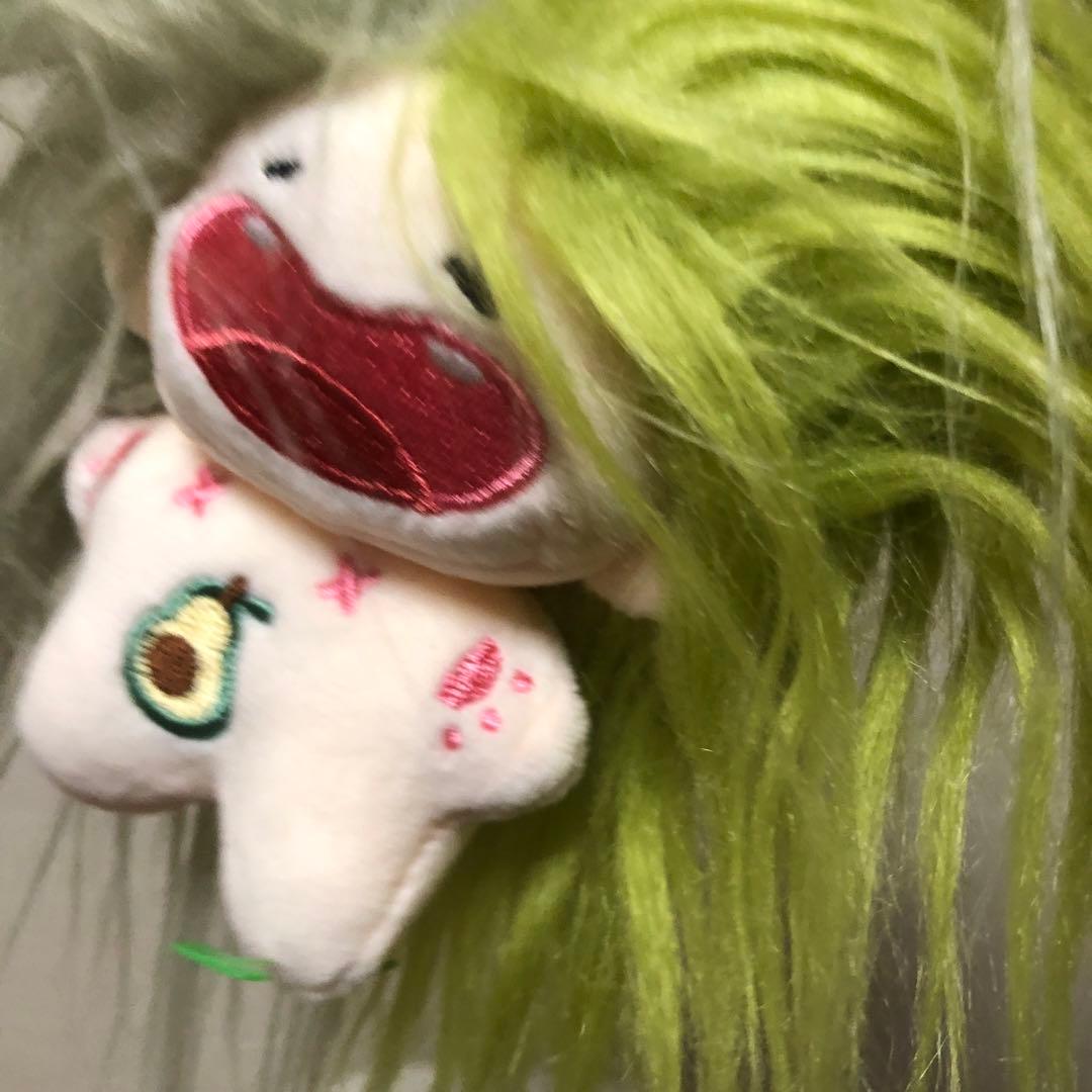 カスタムドール 緑髪のぬいぐるみ 15 cm