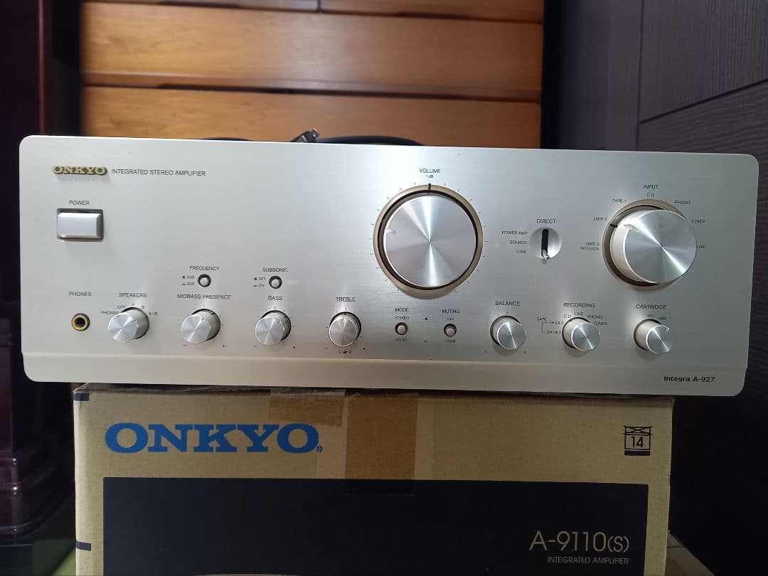 ONKYO Integra A-927 オンキョー アンプ【鉄人28号さん取置】