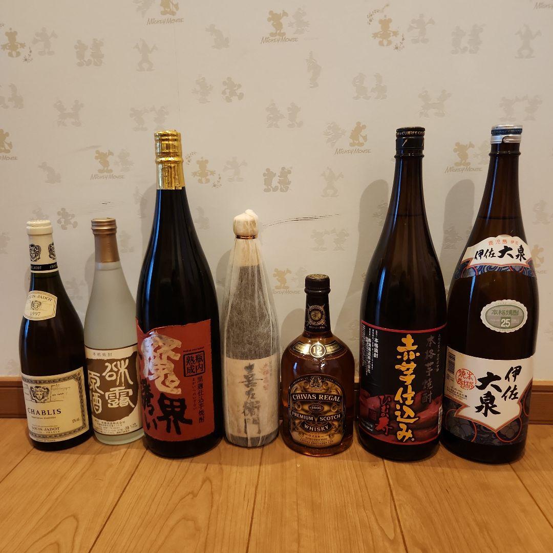 プレミアム焼酎】焼酎16本、ウイスキー1本、ワイン1本計18点の豪華