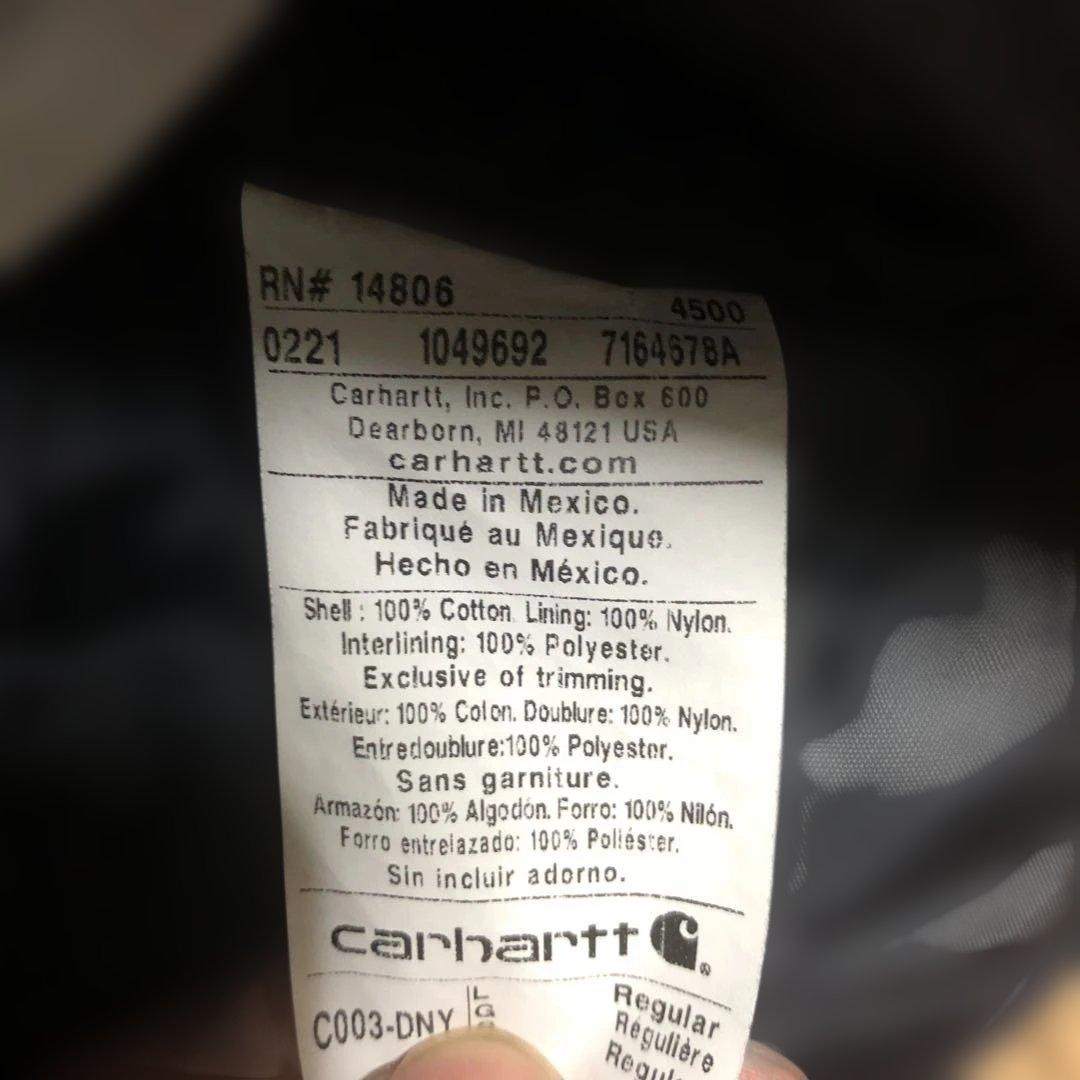 Carhartt ネイビー ジャケット カリフォルニア刺繍