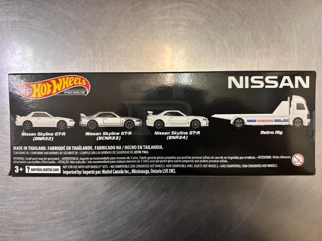ホットウィール プレミアムコレクターセット 日産　スカイライン　GT-R