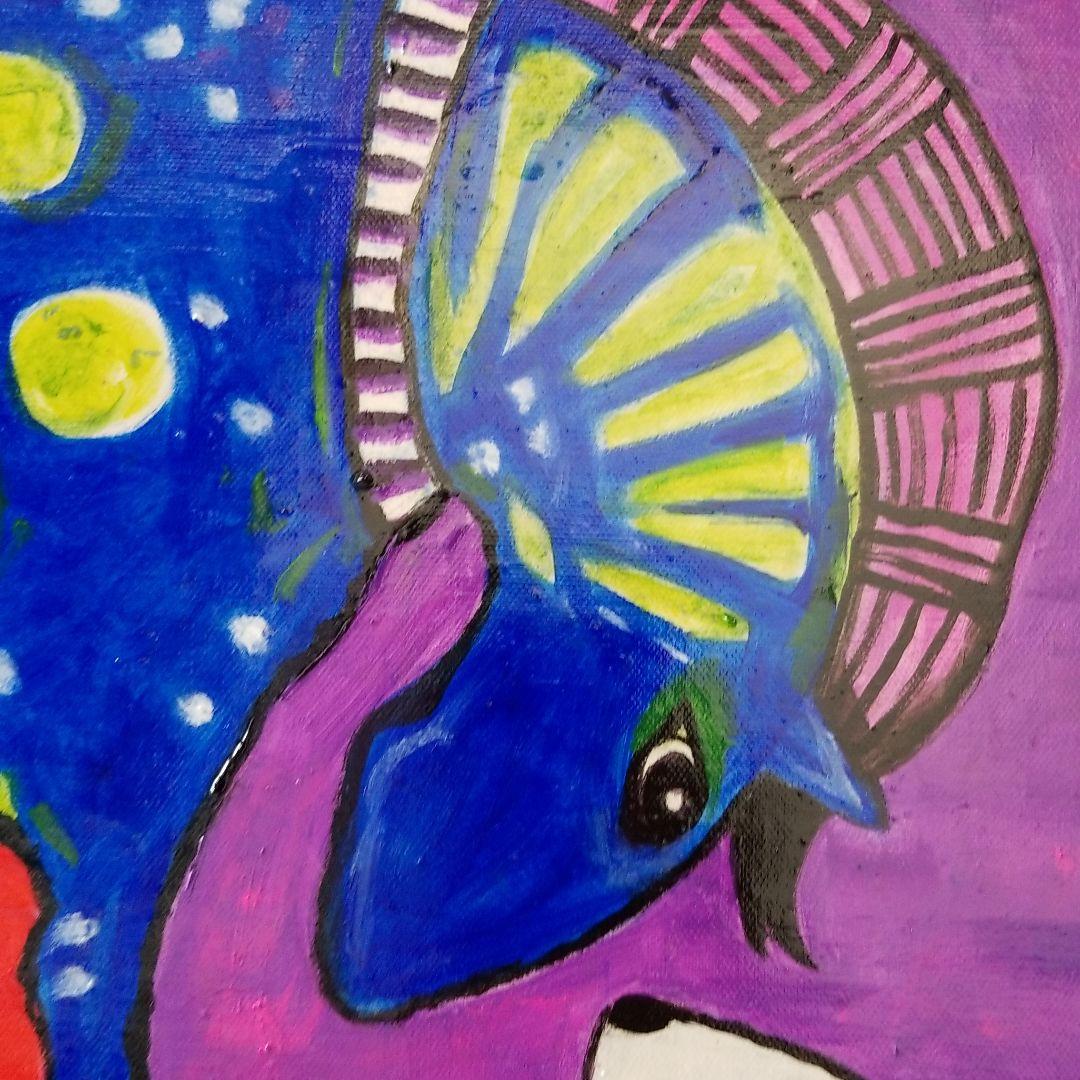 油絵 ゆ(o^^o)☆様専用確認 ベストフレンド馬と犬