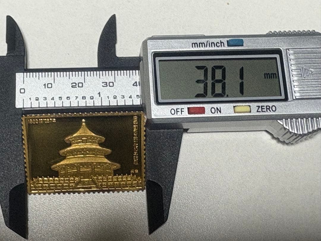 希少　松本徽章工業　純金　金属工芸品　7.76g 純金/純銅　2枚セット