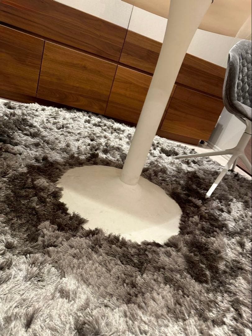 ボーコンセプト New York 堂々たる上品ラインテーブル ホワイト