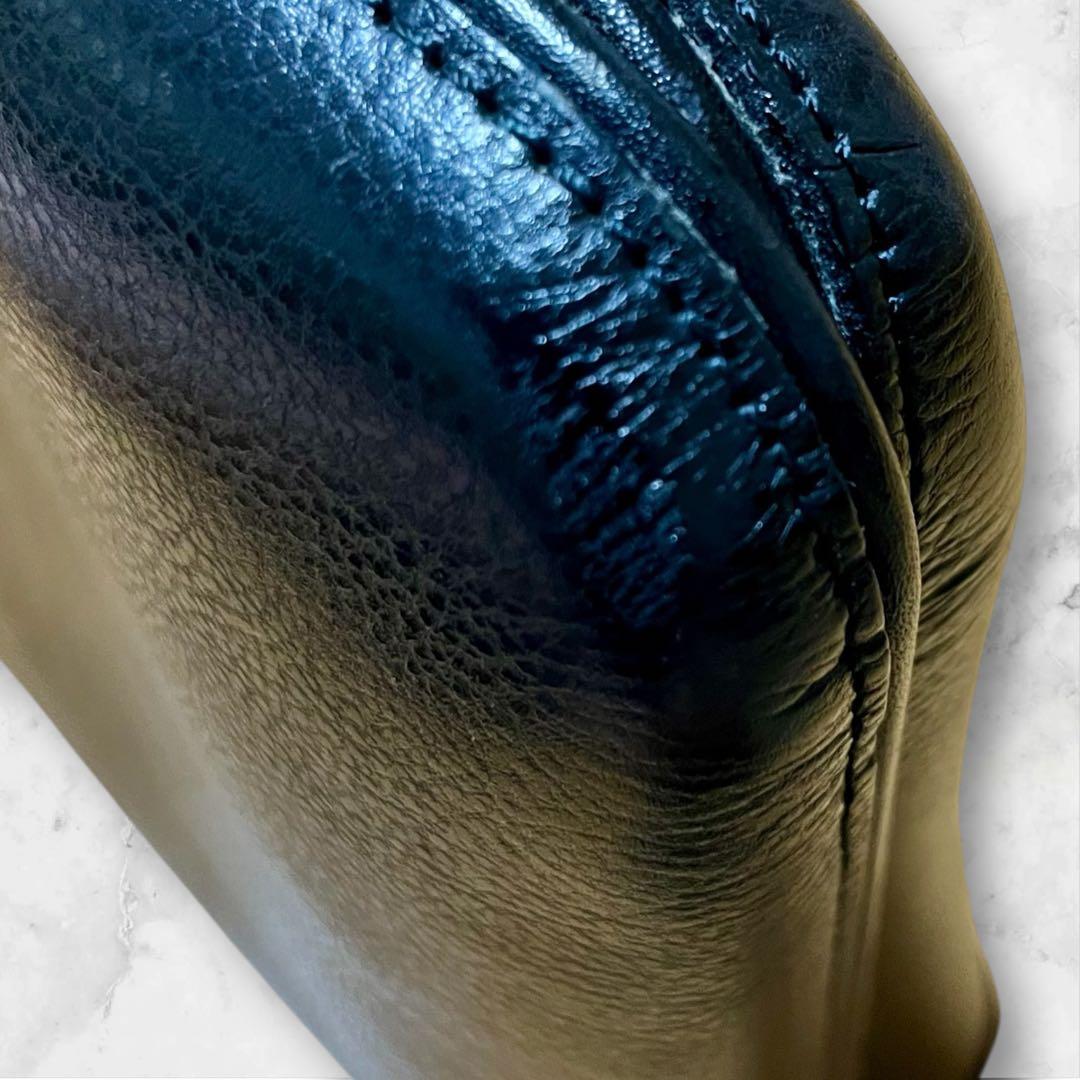 【美品】PORTER ポーター カミー ブリーフケース 革 ブラック