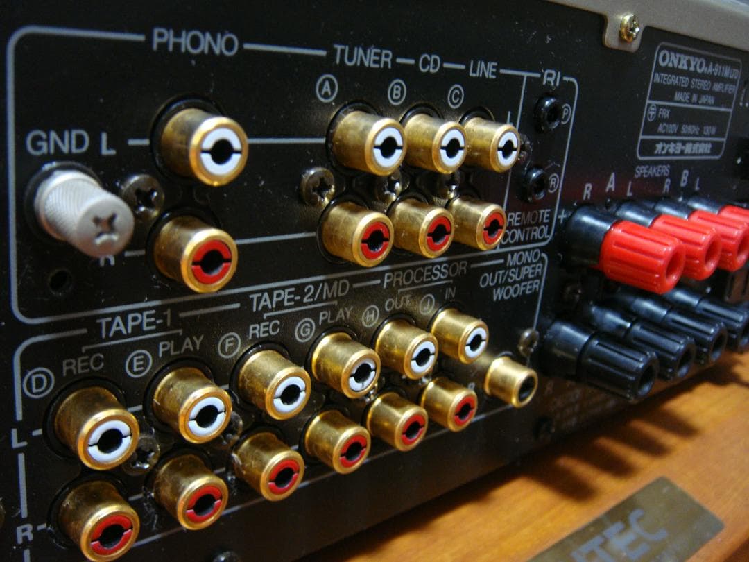 整備済 美品 ONKYOオンキョー アンプ A-911M LTDリモコン取説付 - メルカリ