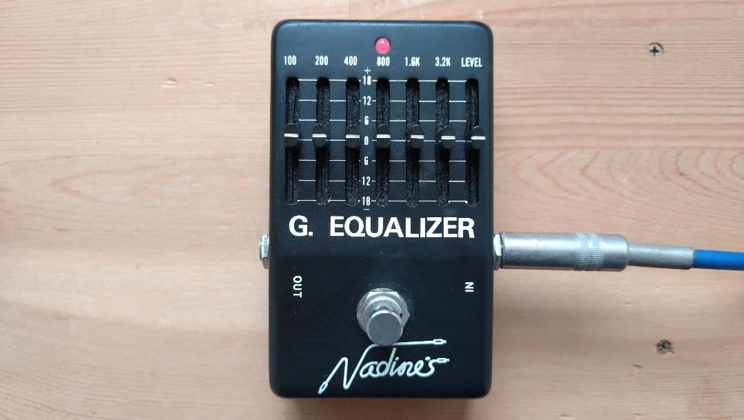 動作確認済】Nadine´s G. EQUALIZER ギターエフェクター