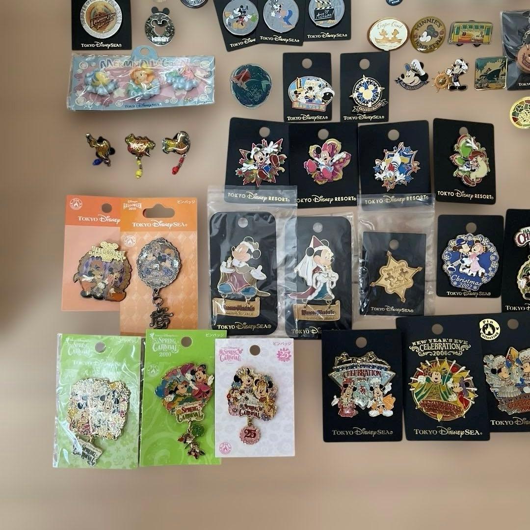 東京ディズニーシーピンバッジまとめ売り