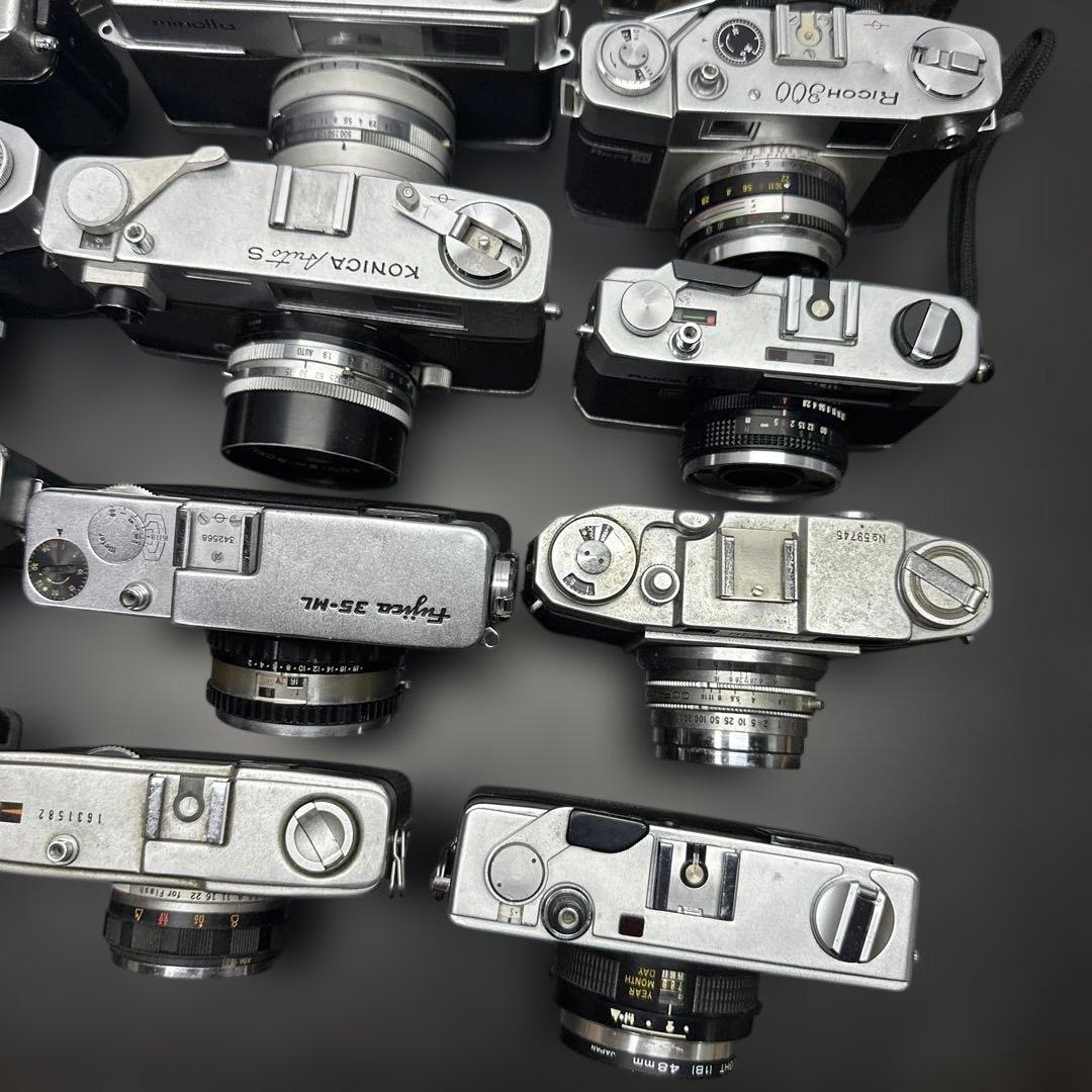 レンジファインダー カメラ ④ 20台 まとめ ジャンク OLYMPUS等