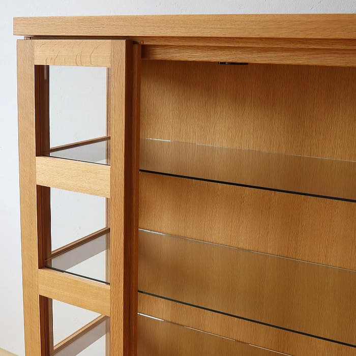 飛騨の家具 柏木工 飾り棚 オーク材 ギャラリーボード コレクションボード