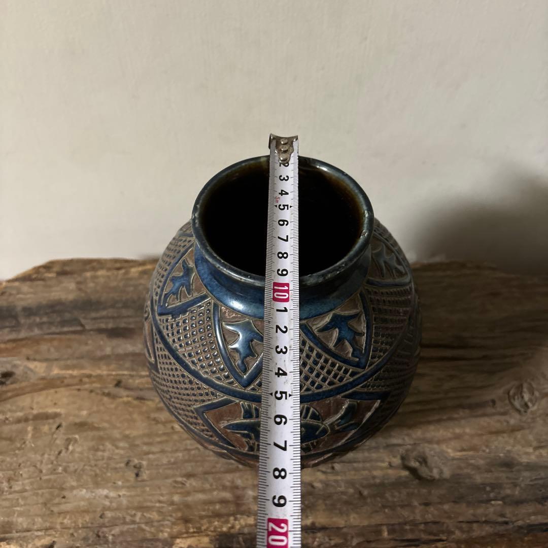 琉球 古典焼 小壺 ④ 壺屋焼 やちむん 古民芸 アンティーク 骨董 検:李朝.