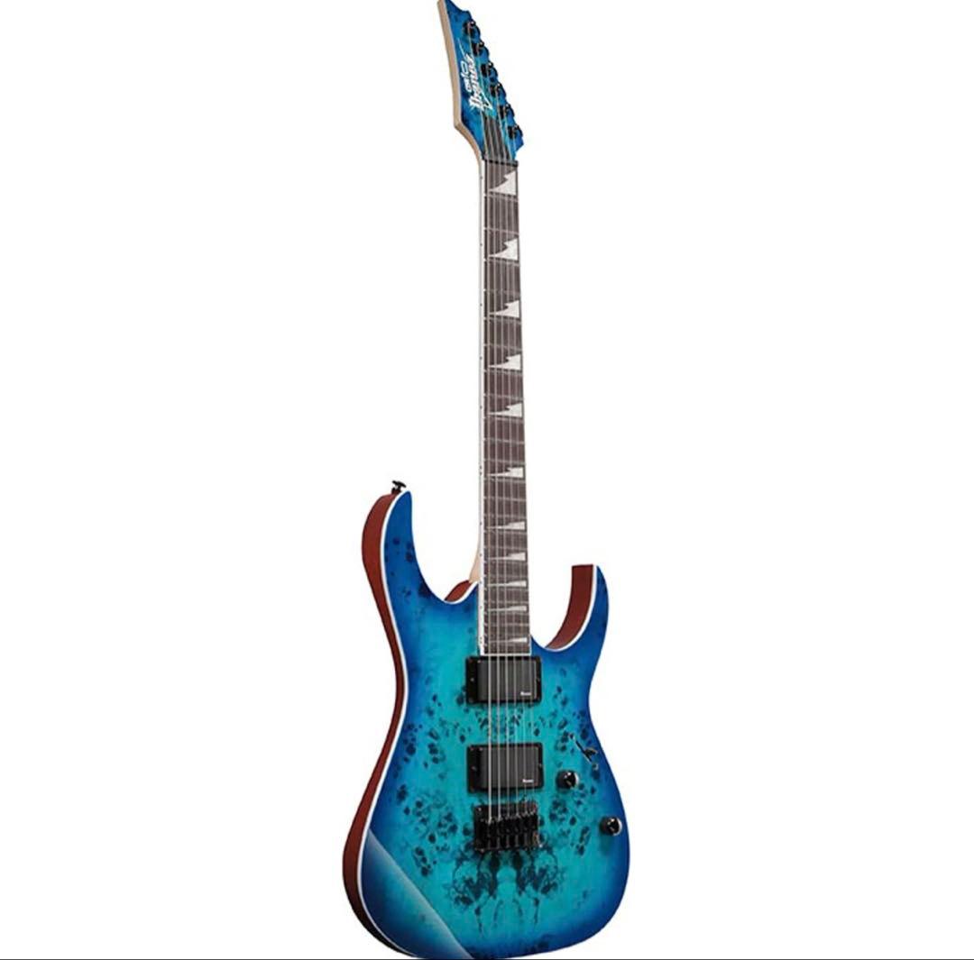 【エレキギター 】Ibanez gio GRGR221PA-AQB 24フレット