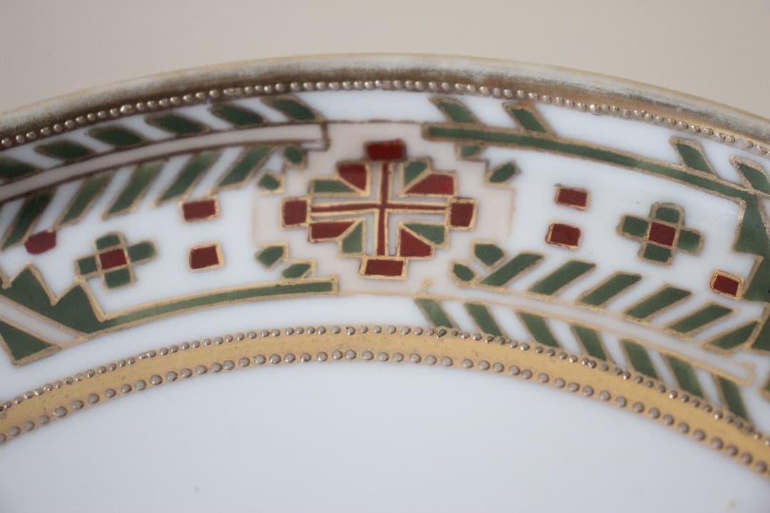 Noritake オールドノリタケ 金盛り 24cm プレート アールデコ - メルカリ