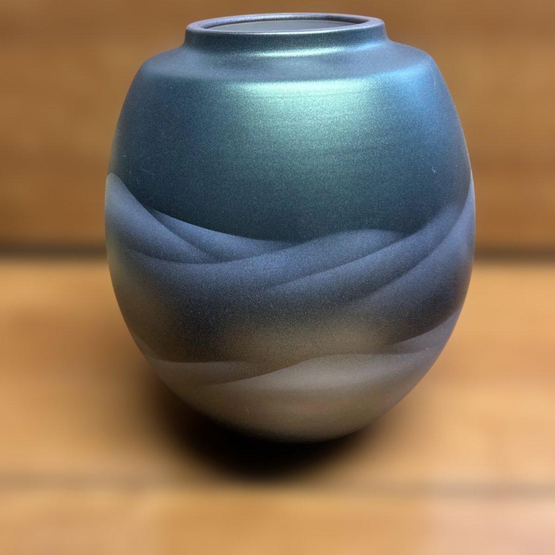 人気作家☆森岡成好☆南蛮【窯変】酒器（ぐいのみ）